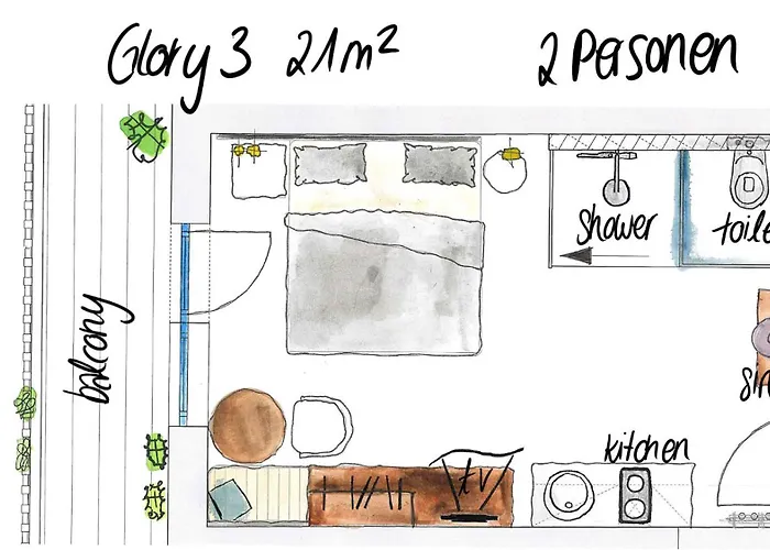 Glanz & Glory Affittacamere 3*